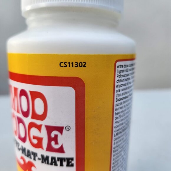 Mod Podge 16 oz Matte Sealer Glue & Finish Craft Supplies for Wood, Paper, Fabri - Picture 4 of 6